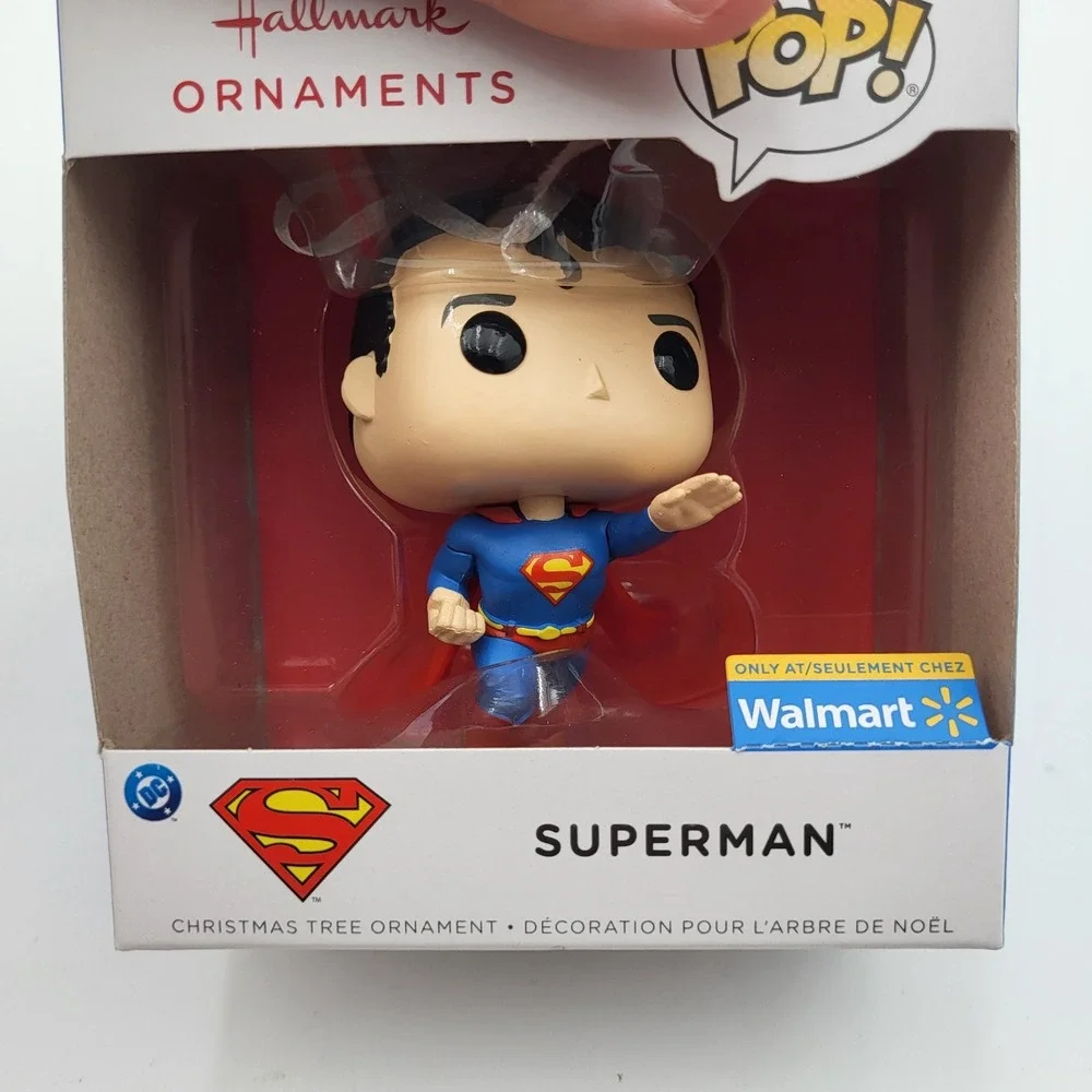 Hallmark Funko Pop! DC Comics Superman Christmas Ornament 2025 Walmart Exclusive